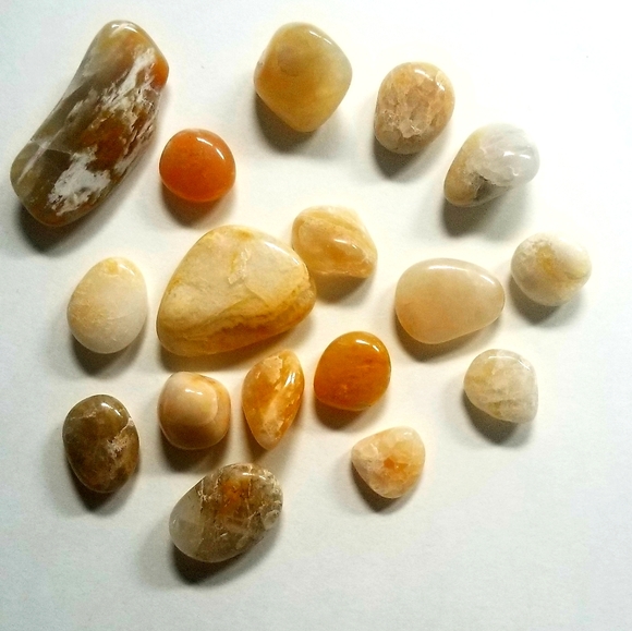 Earth Brown/Neutral Polished Beach Stones - Picture 1 of 2